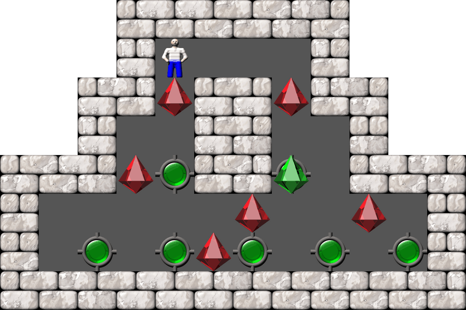 Sokoban Serg Belyaev 3 level 17